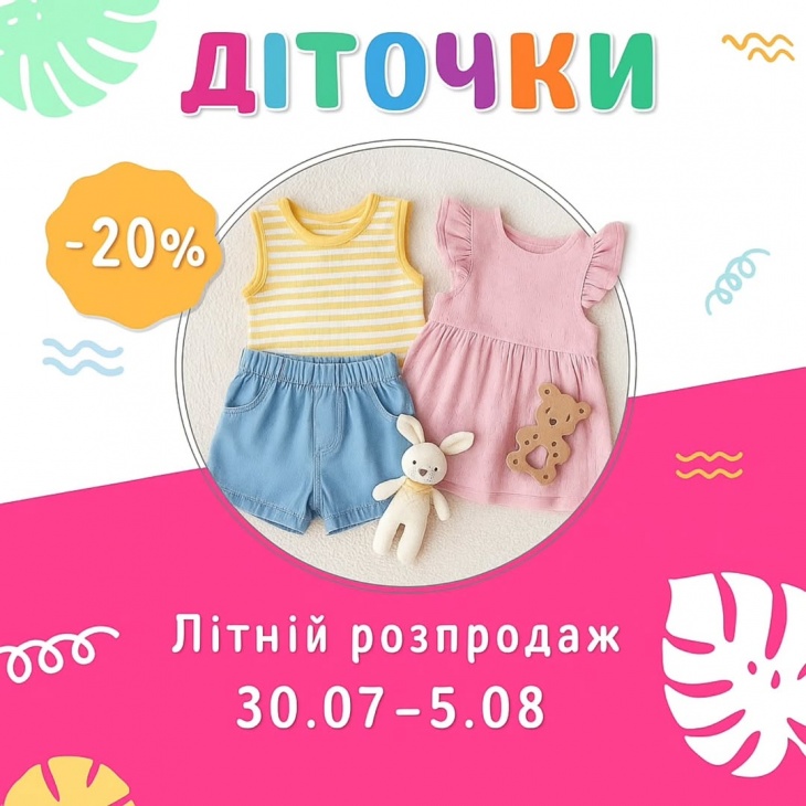 Літній розпродаж Літній розпродаж