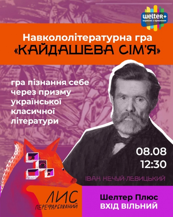 Навкололітературна гра "Кайдашева сім'я" Навкололітературна гра "Кайдашева сім'я"