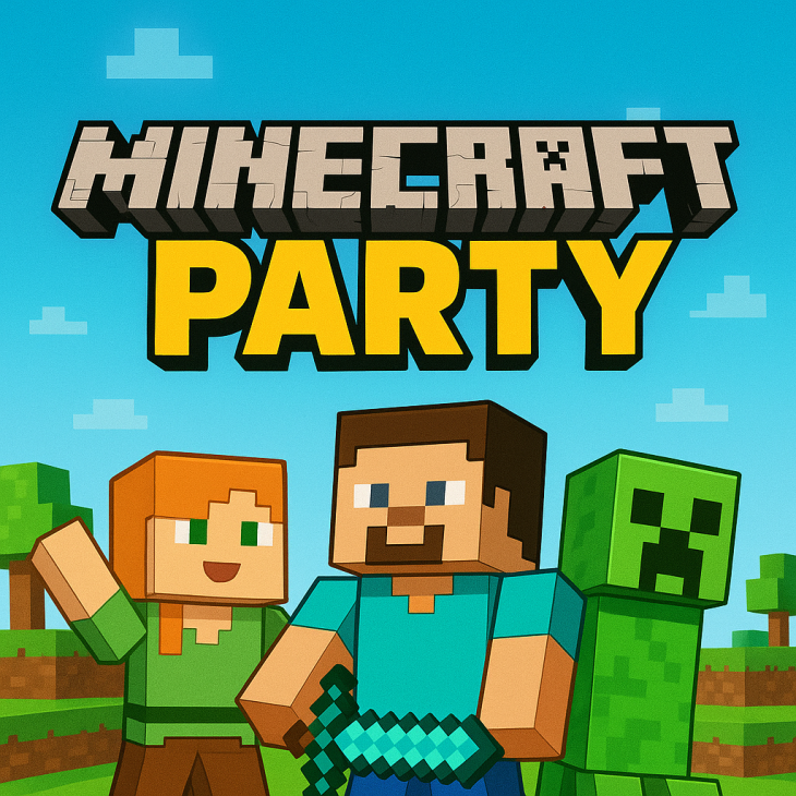 Безкоштовне дитяче свято “Minecraft Party” Безкоштовне дитяче свято “Minecraft Party”