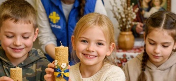Майстер-клас зі створення Стрітенської свічки для дітей 6-10 років