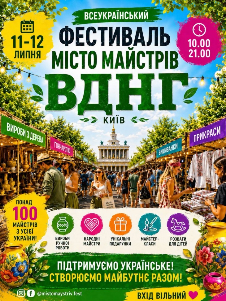Всеукраїнський фестиваль «Місто Майстрів» Всеукраїнський фестиваль «Місто Майстрів»