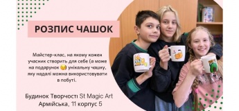 Роспись чашечек