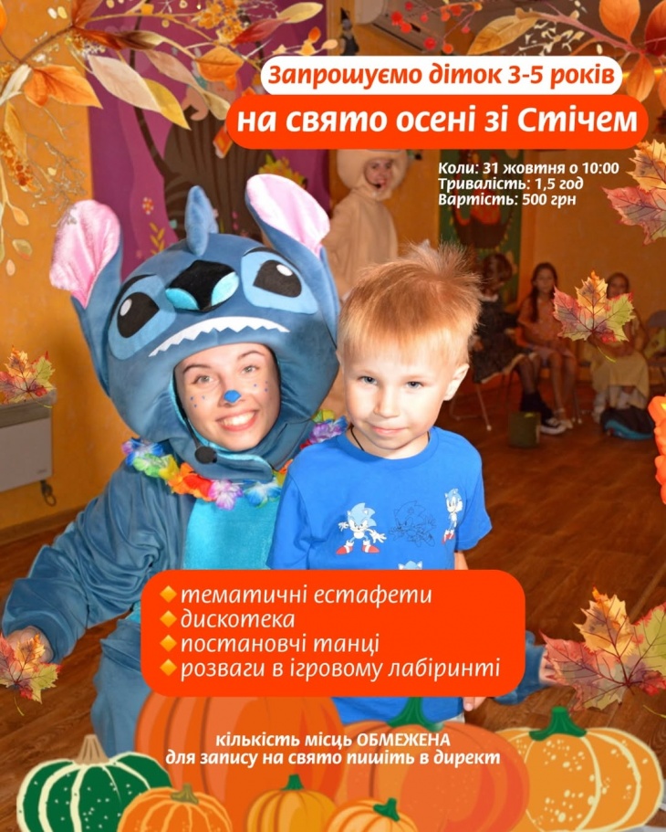 Интерактивная музыкально-развлекательная программа со Стичем