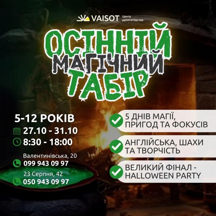 Дитячий табiр VAISOT Дитячий табiр VAISOT