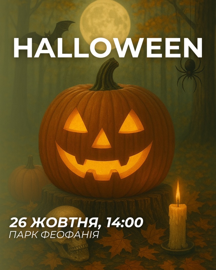 HALLOWEEN - MONSTER PARTY у парку Феофанія HALLOWEEN - MONSTER PARTY у парку Феофанія