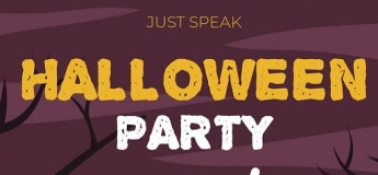 HALLOWEEN PARTY у Just Speak!