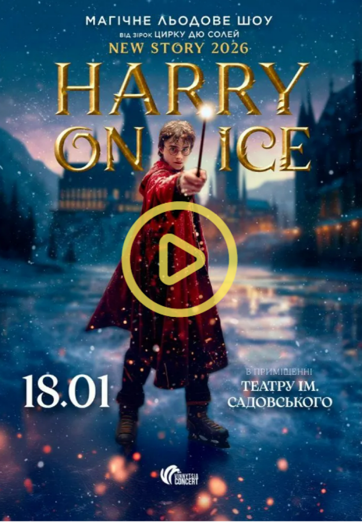 Зірки Цирку дю Солей: льодове шоу HARRY ON ICE Зірки Цирку дю Солей: льодове шоу HARRY ON ICE