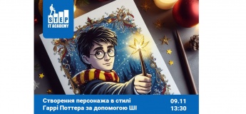 Створення персонажа в стилі Гаррі Поттера за допомогою ШІ