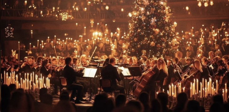 Різдвяна класика при свічках