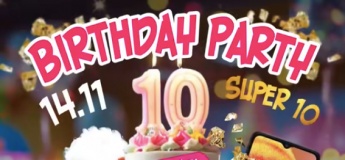 Гучне святкування дн народження у Fly Kids