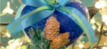 Мастер-класс по изготовлению игрушки "Рождество в сердце"