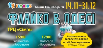 Одеса, зустрічайте робопса Флайко!