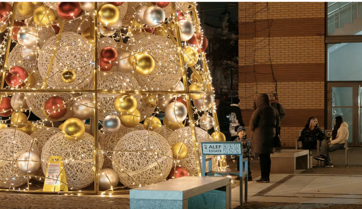 Новорічна ялинка на Кельнському бульварі