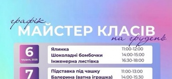 План майстер-класів у Градієнті