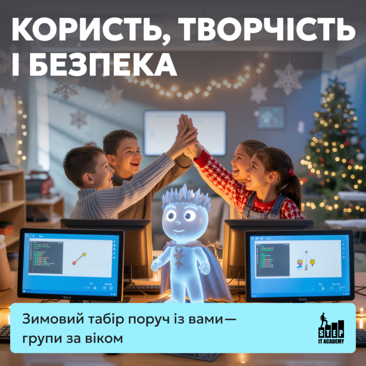Зимовий IT-табір в IT STEP Зимовий IT-табір в IT STEP