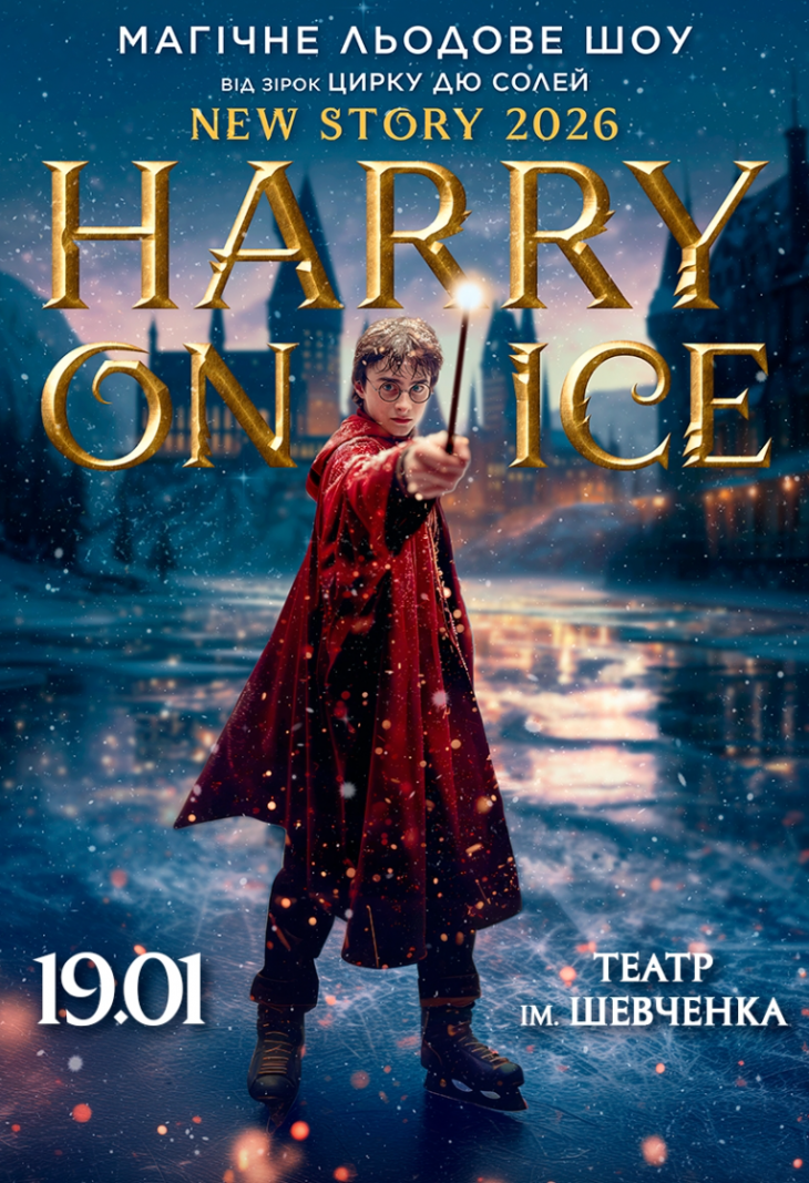 Льодове шоу HARRY ON ICE 2026 Льодове шоу HARRY ON ICE 2026