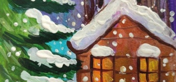 Майстер-клас з малювання справжньої зимової казки