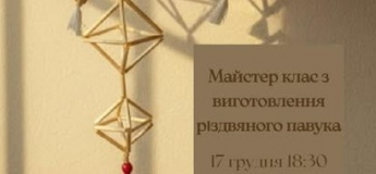 Майстер-клас з виготовлення різдвяного павука