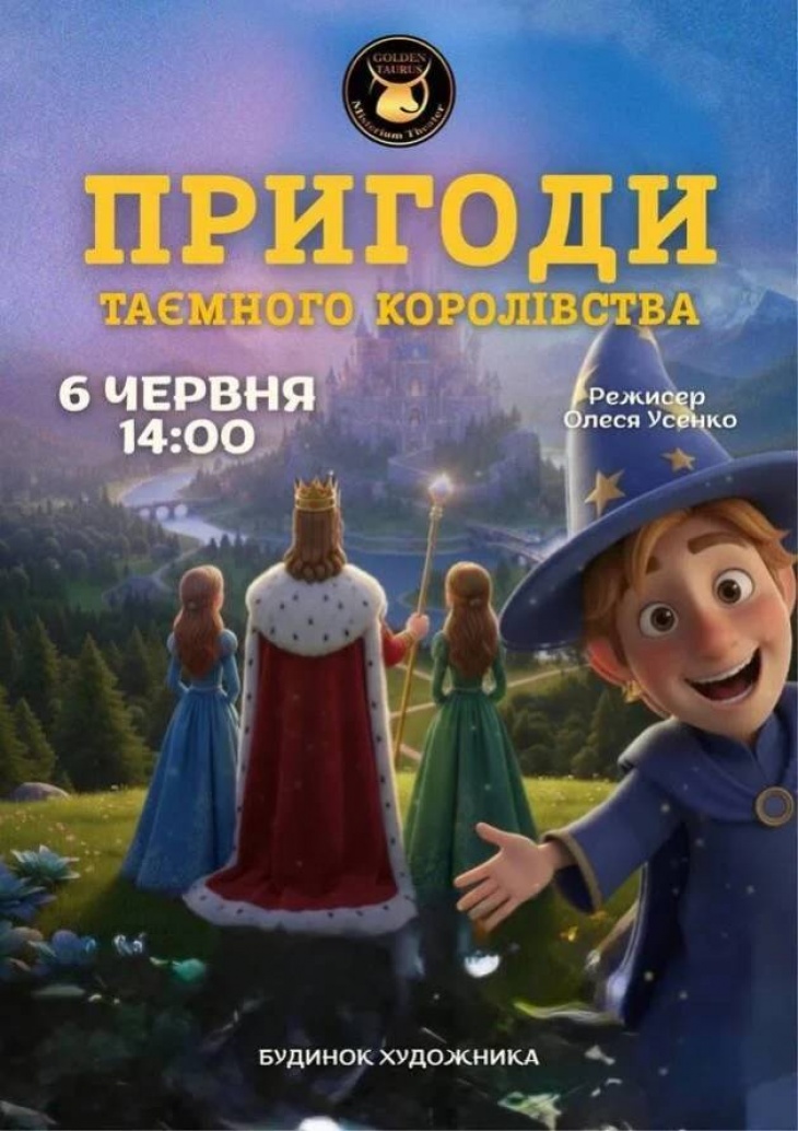 Казкова вистава «Пригоди таємного королівства» Казкова вистава «Пригоди таємного королівства»