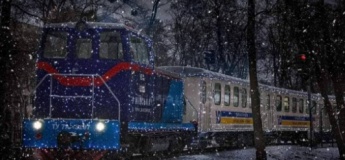 Зимовий сезон руху поїздів Рівненської дитячої залізниці