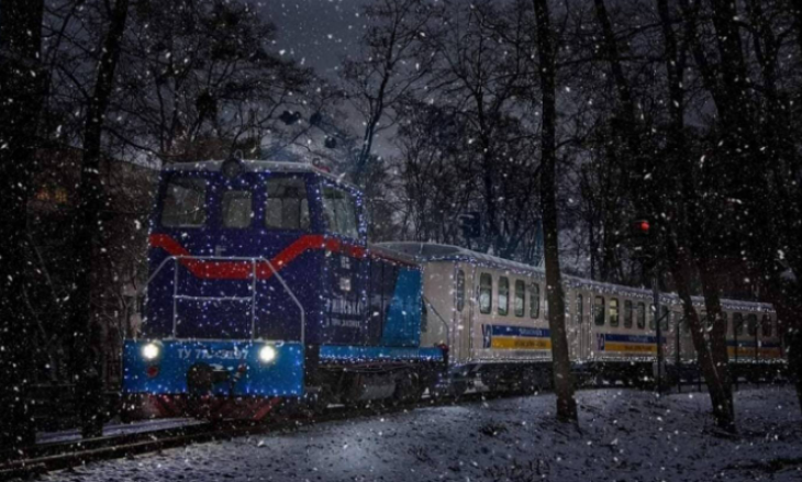 Зимовий сезон руху поїздів Рівненської дитячої залізниці
