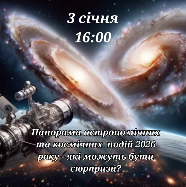 Панорама астрономічних та космічних подій 2026 року