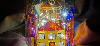 Майстер-клас з вітражного розпису та виготовлення ялинкових прикрас