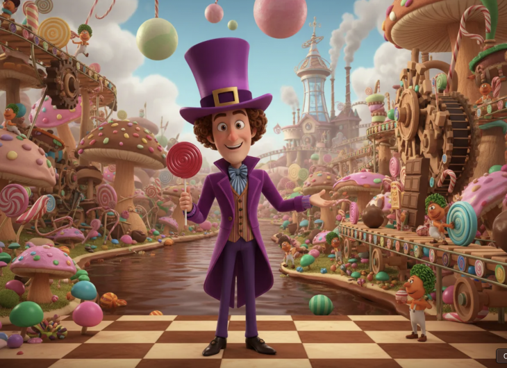 Пробный урок: "3D-моделирование шоколадной фабрики Вилли Вонка" Пробный урок: "3D-моделирование шоколадной фабрики Вилли Вонка"