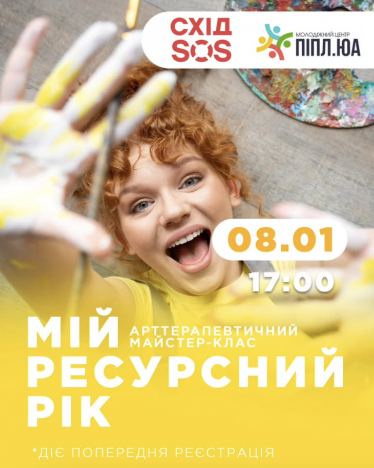 Арттерапевтичний майстер-клас "Мій ресурсний рік"