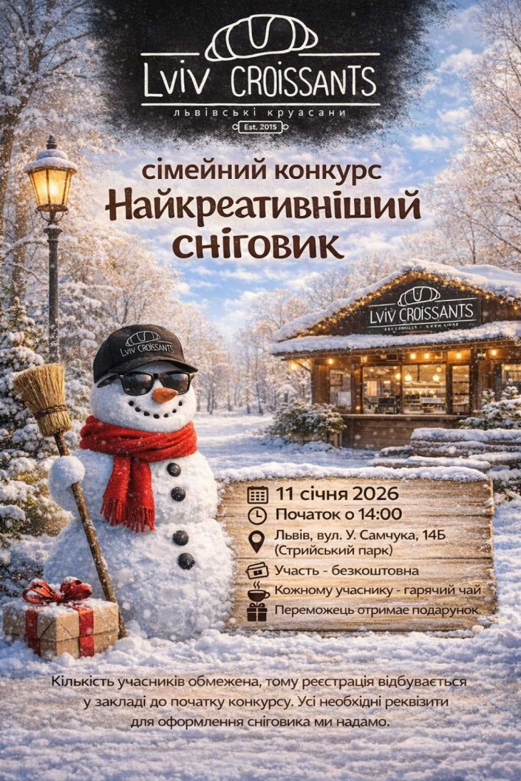 Конкурс «Найкреативніший сніговик»