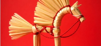 Майстер-клас зі створення коника з соломи