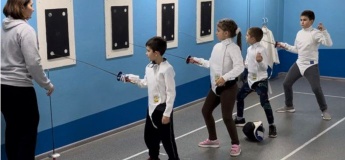 Тренування з фехтування для дітей