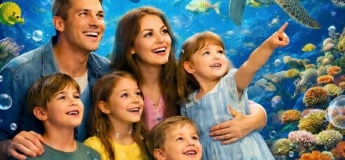 ВЕЛИКОДНІ ВИХІДНІ  В ОКЕАНАРІУМІ