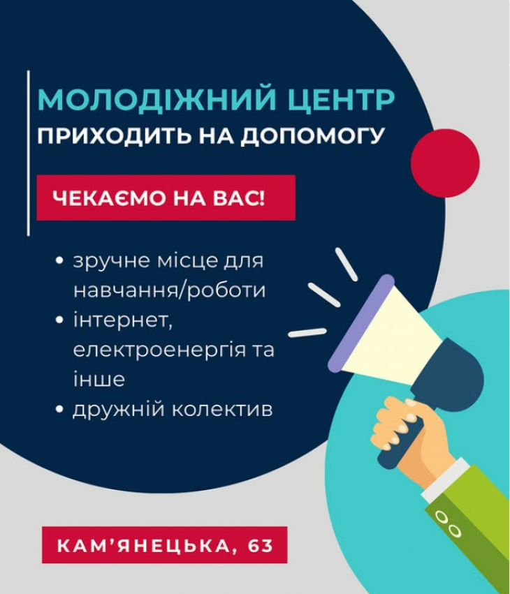 Молодіжний центр-приходить на допомогу