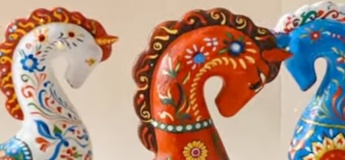 Майстер-клас "Розпис глиняного коника"