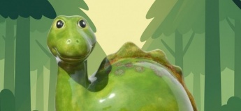 Майстер-клас з гончарства «Веселий динозаврик»