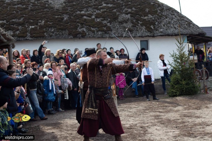 Казацкая Масленица в Петриковке на этно-хуторе “Козацька Січ”