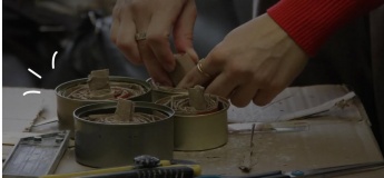 Майстер-клас з виготовлення окопних свічок