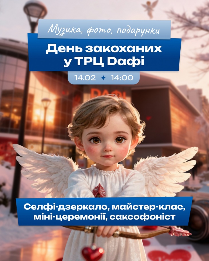 День закоханих у ТРЦ Daфі