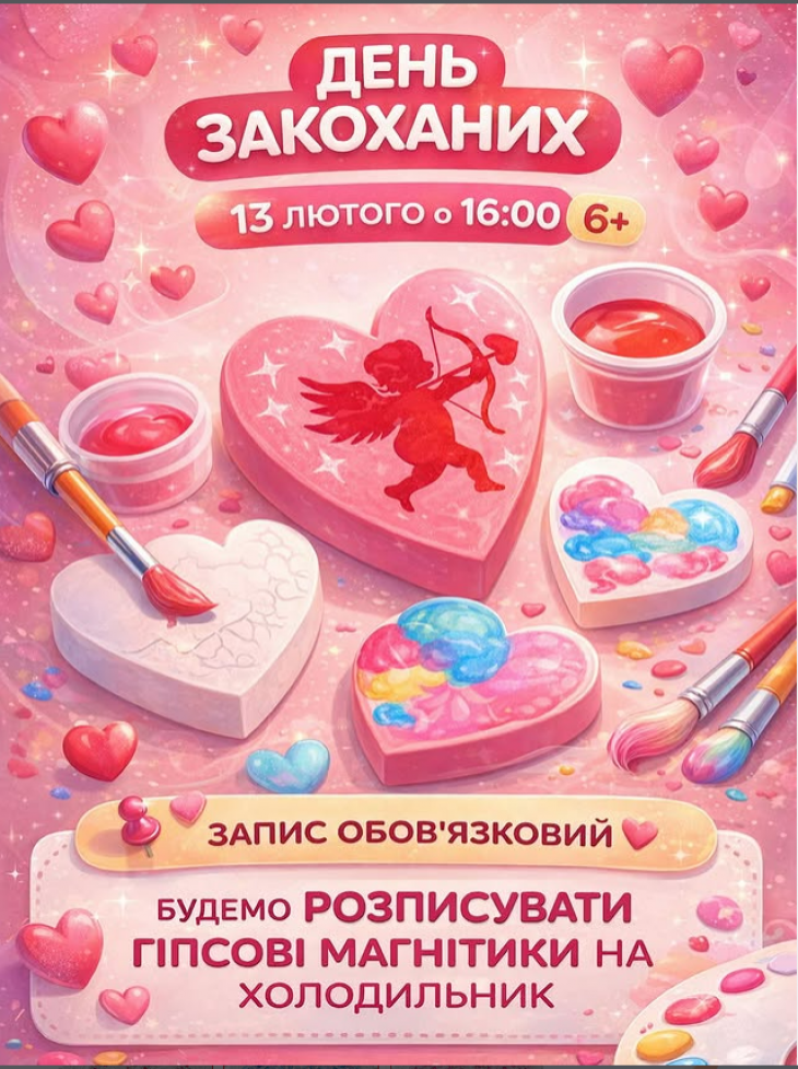 Творчий День закоханих для діток