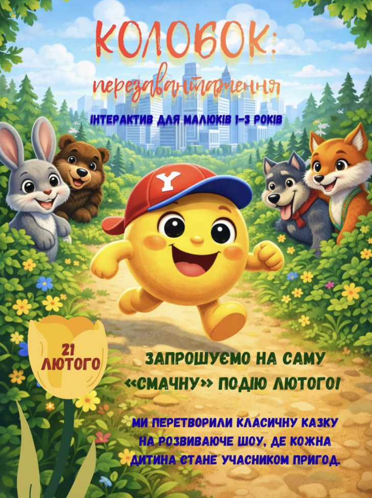 Интерактив для малышей 1-3 года "Колобок: перезагрузка"