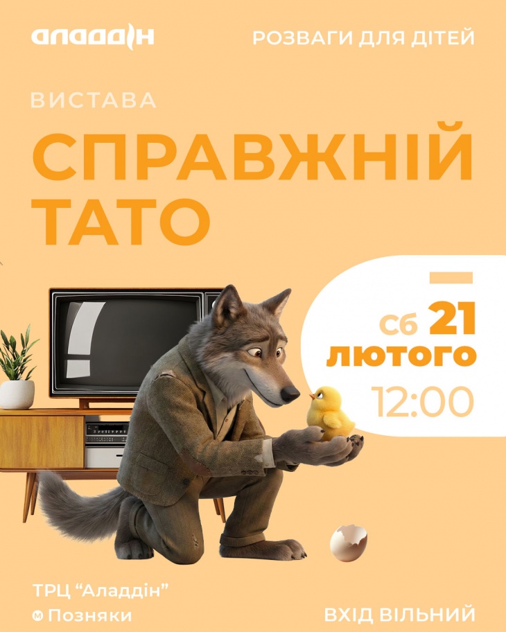 Дитяча вистава в ТРЦ "Аладдін" Дитяча вистава в ТРЦ "Аладдін"