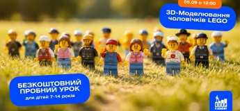 3D-моделювання чоловічків LEGO