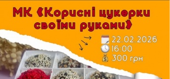 Майстер-клас з виготовлення корисних цукерок