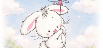 Майстер-клас з малювання на холсті «Кролик»