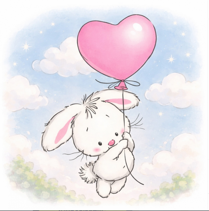 Майстер-клас з малювання на холсті «Кролик»