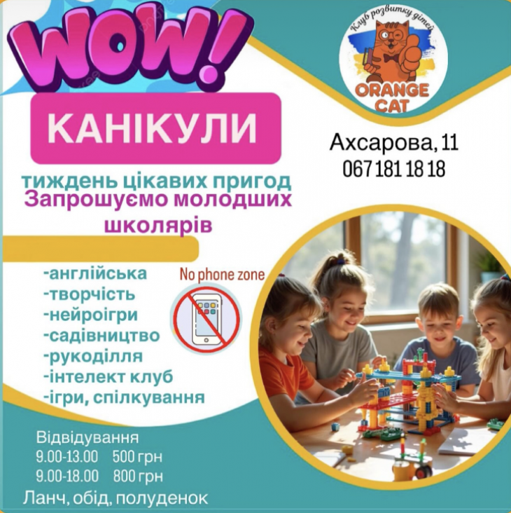 Табір "Orange Cat" Табір "Orange Cat"