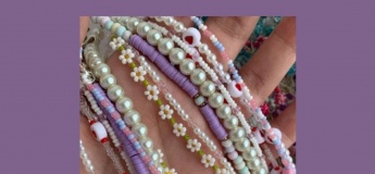 Майстер-клас із бісероплетіння «Весняний стиль»