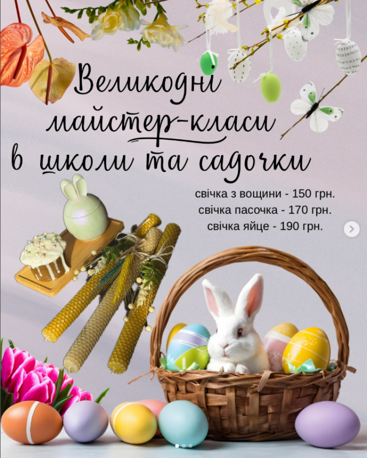 Великодні майстер-класи