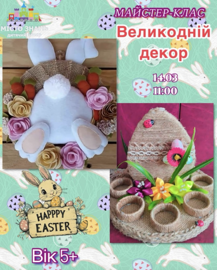 Майстер-клас "Великодній декор"
